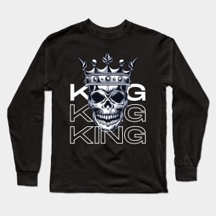 Skull King Long Sleeve T-Shirt